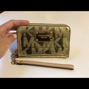 MK wallet wristlet